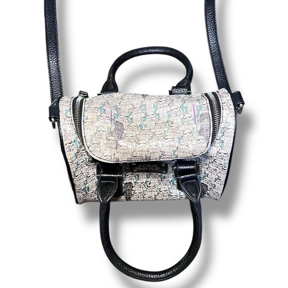Star Wars Stormtroopers Darth Vader All Over Print Handbag Bioworld Lucas Films - Picture 4 of 11